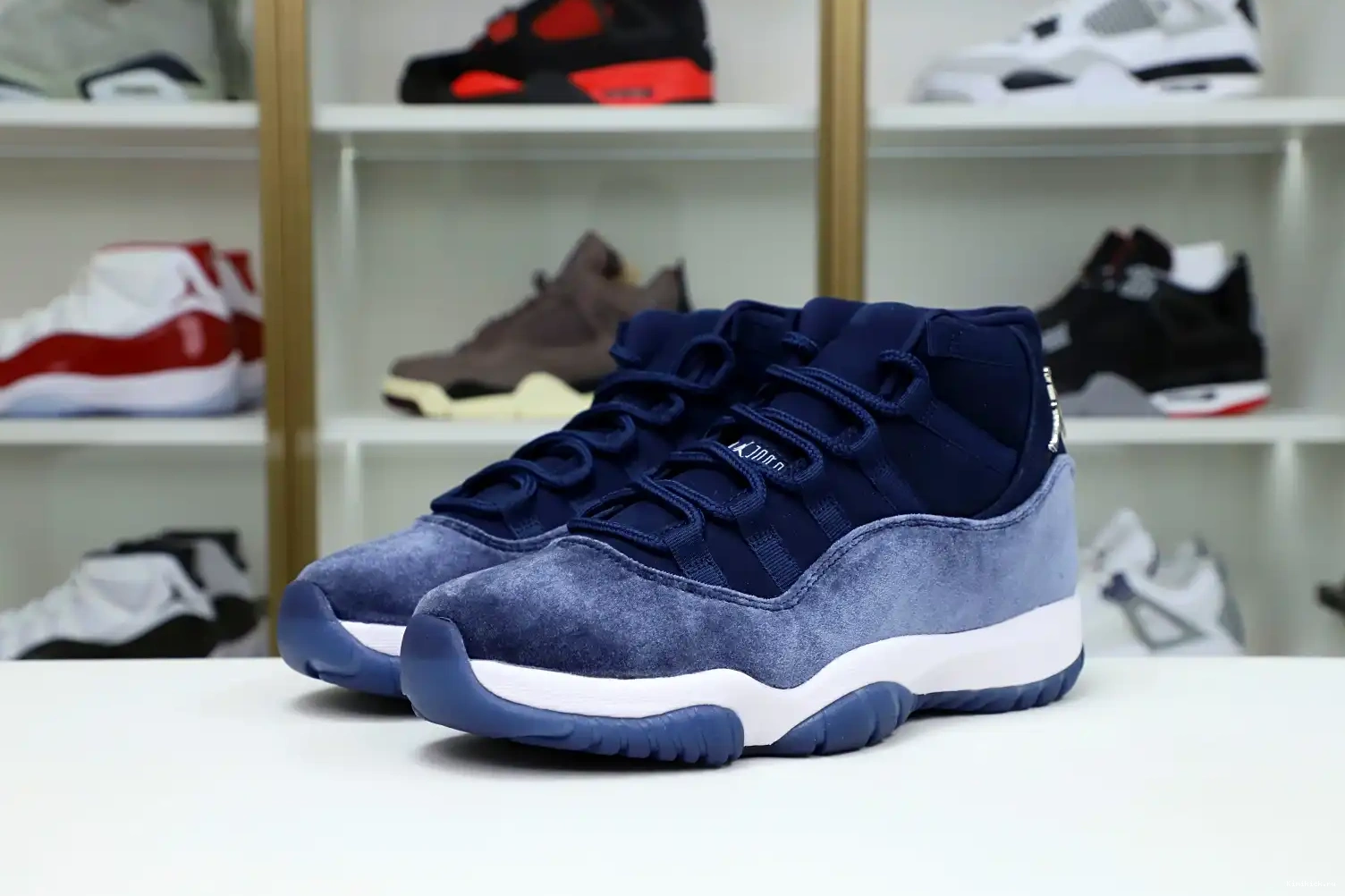 NAVY JORDAN AIR 11 MIDNIGHT RETRO Kimikick 0615
